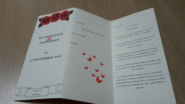 Compteur à 1 chiffre pour les mariés du 5 novembre - 2