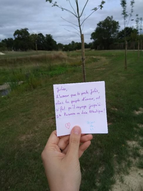 Moi aussi veux des « love notes » - 1