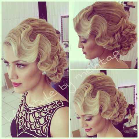Coiffure vintage - rétro - 2