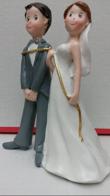 Figurine pour pièce montée  - 2