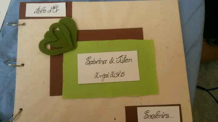 Qui a fabriqué de a à z son livre d'or ? - 1