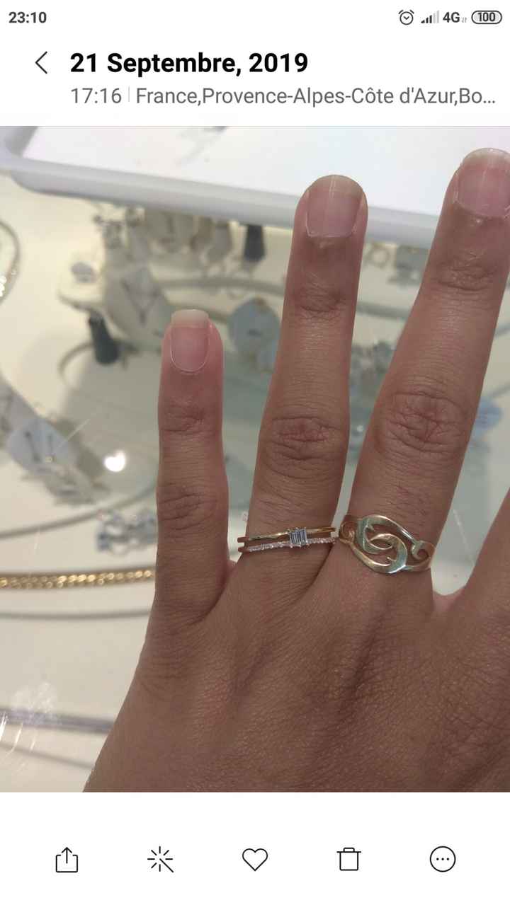 la bague 😅 - 1