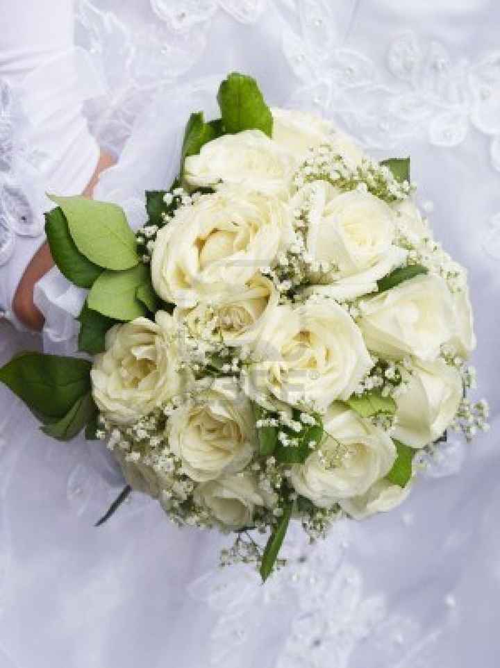 Bouquet de fleurs pour la mariée