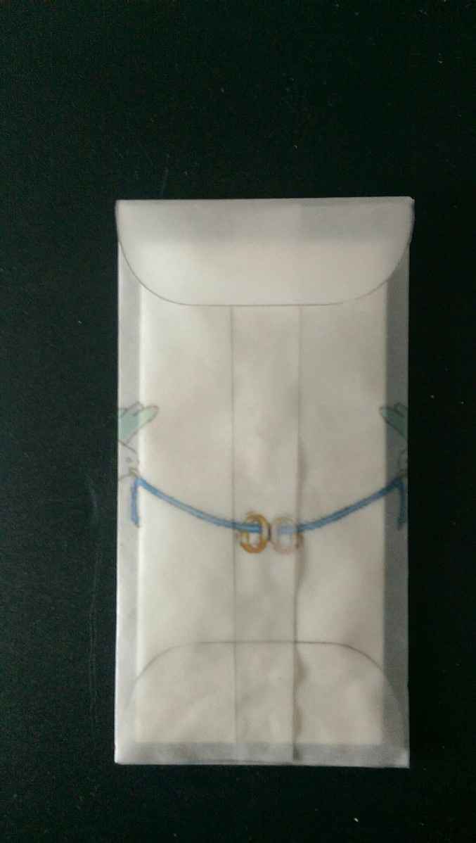 le sachet pour larmes de joies de dos