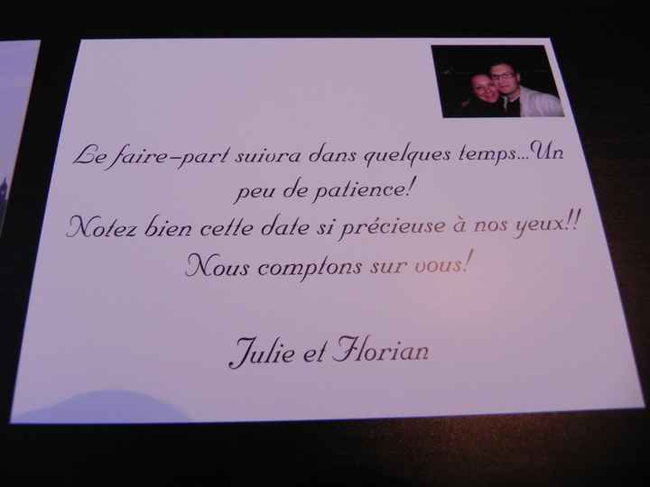 Mon Save The Date (verso)