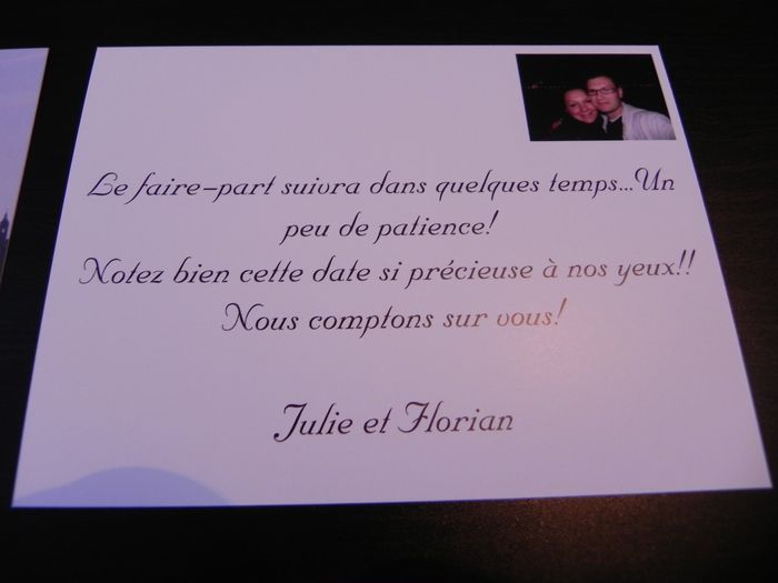 Mon Save The Date (verso)