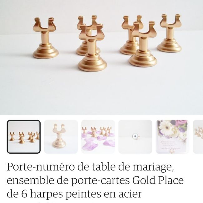Support marque place 3