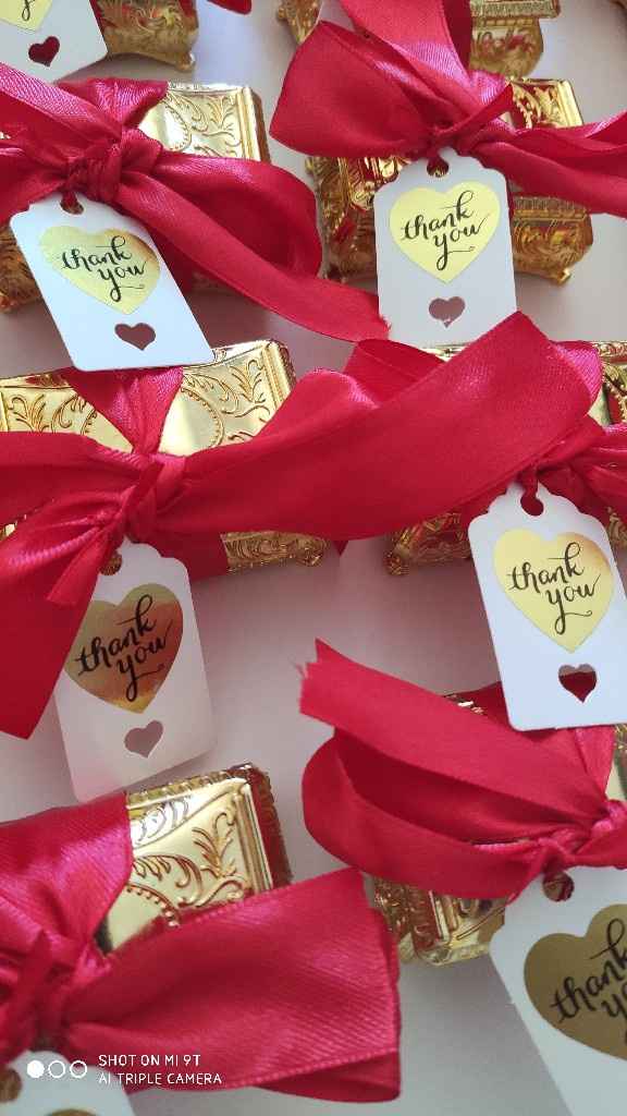 Cadeaux des invités - 1