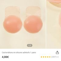 Soutien gorge adhésif - 1