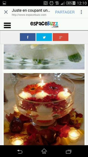 Astuce centre de table fleuri diy - 1