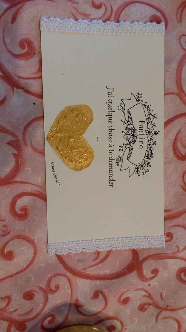 Ma demande de témoin