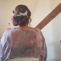 Trop heureuse voici ma coiffure et mon make up du Jour j - 1