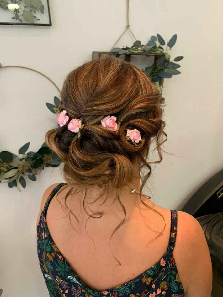 Chignon mariée 