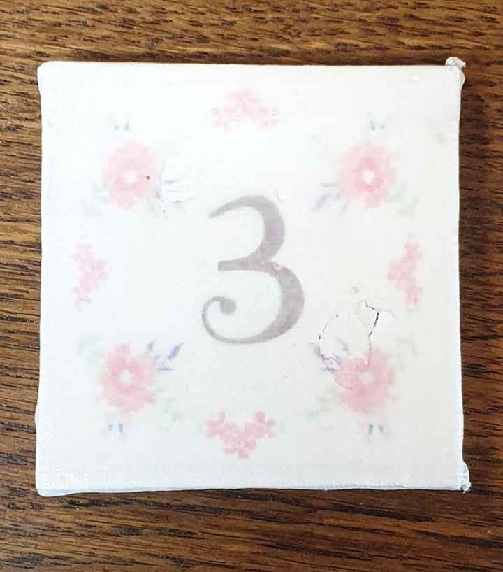 Numéros de table - 1