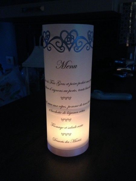 Notre Menu 