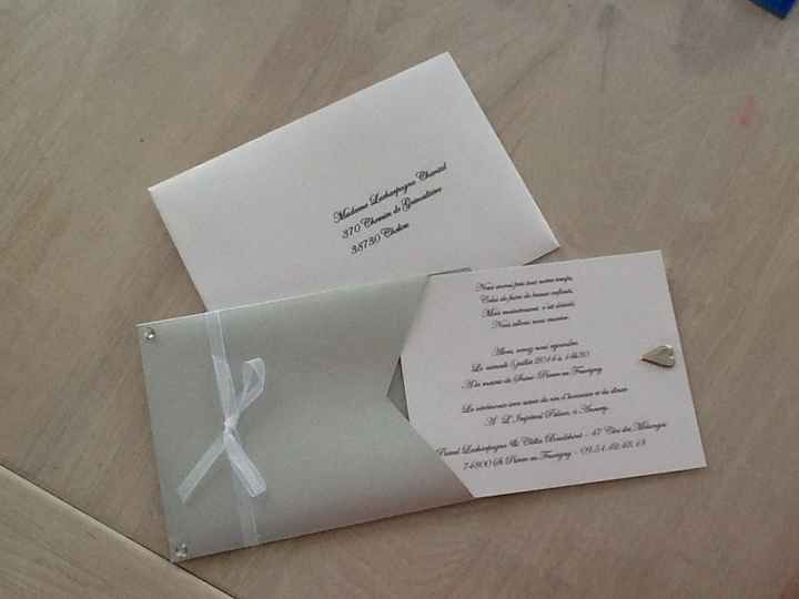 Notre faire part ouvert 