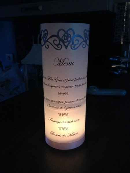 Notre Menu 