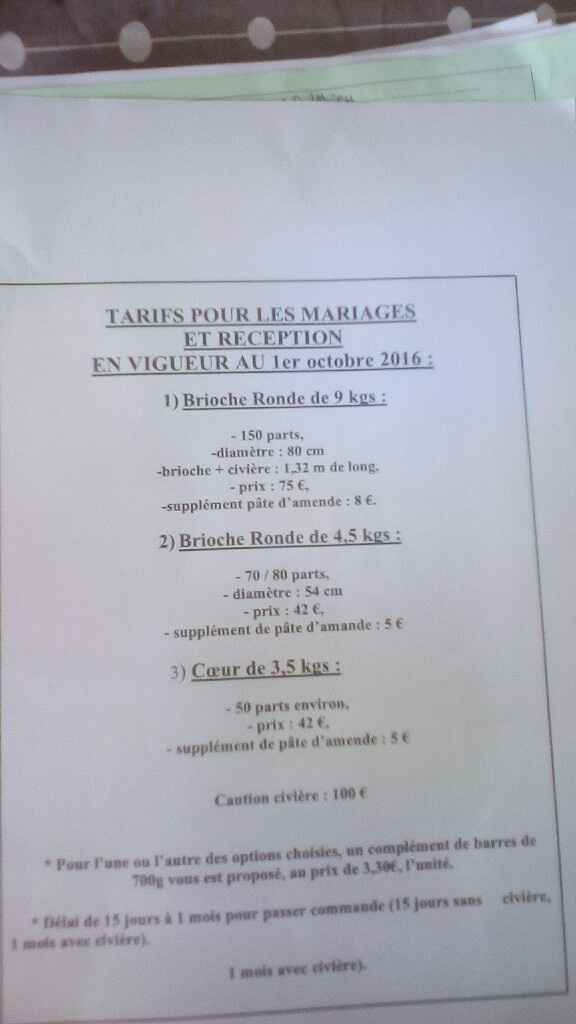 Mariage d'après midi et brioche - 1