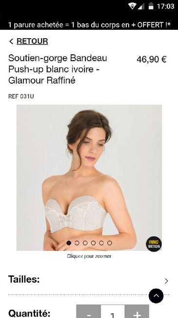  Lingerie de mariage... - 1