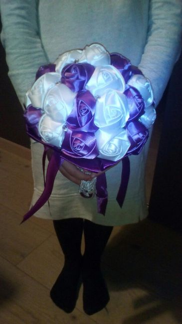  Mon bouquet pour le lancer et celui de ma fille - 2