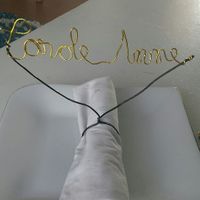 Porte prénom serviette - 2