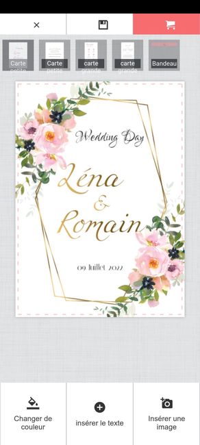 Concours voici mon Faire-part , Léna - 1
