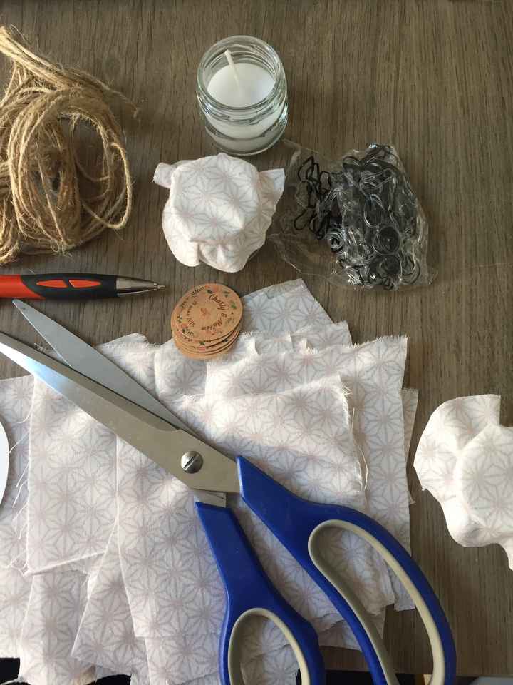 diy - Marque place bougie - 1