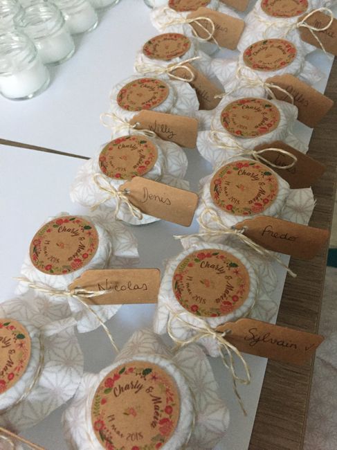 diy - Marque place bougie - 3