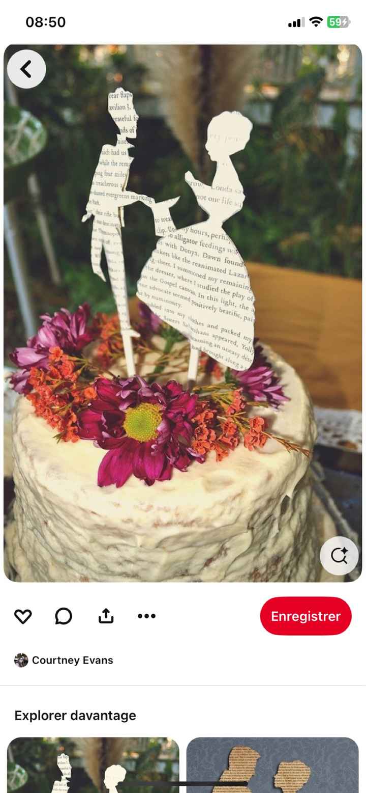 Figurine sur le gâteau - 3