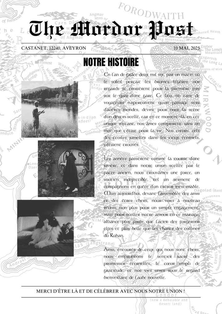 Gazette des mariés update - 2