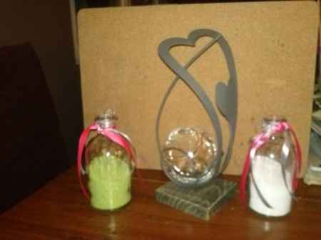 contenant ceremonie du sable