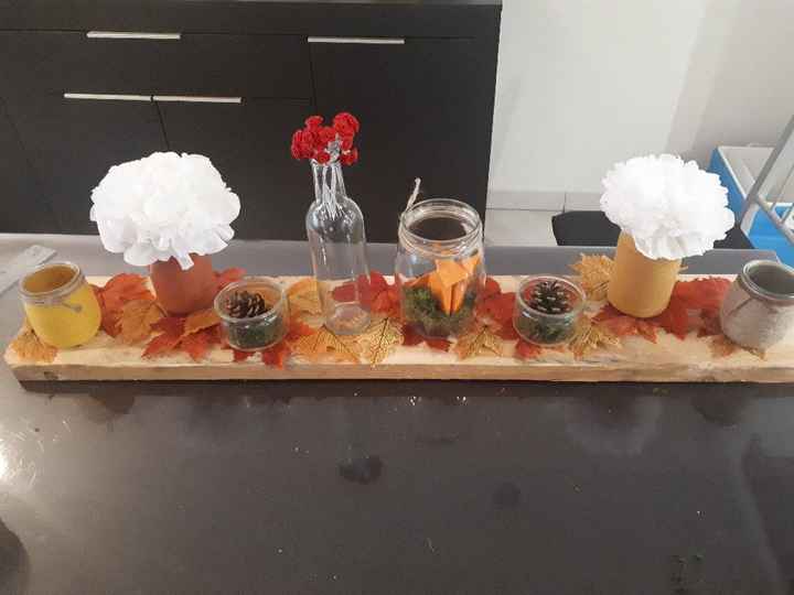 Essai centre de table d'honneur - 1