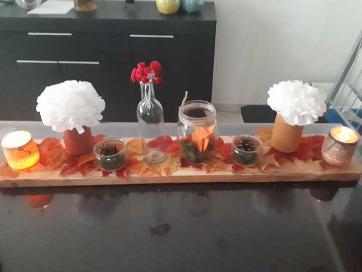 Essai centre de table d'honneur - 2