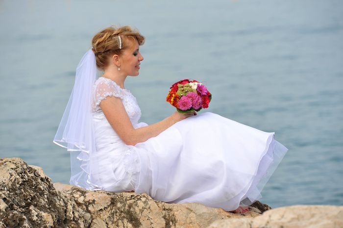 photos de couple au bord de la mer