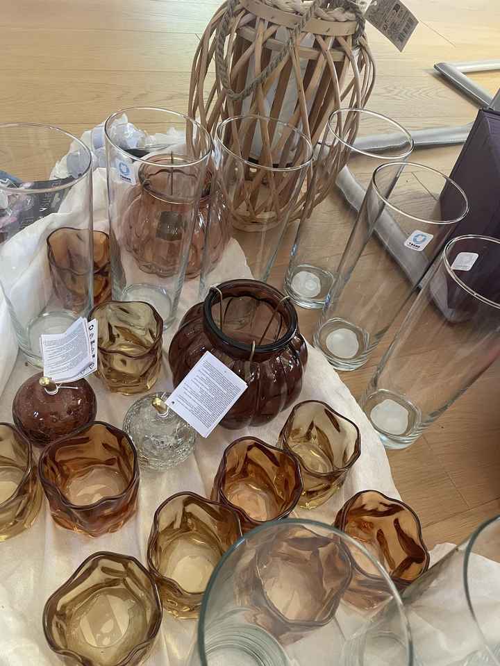 Arrivage verrerie tons automnal chez Action - 1