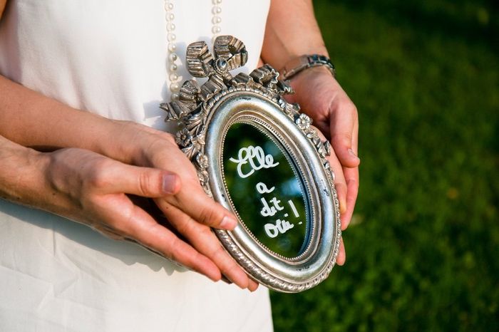 Voici le nôtre pour notre save the date !