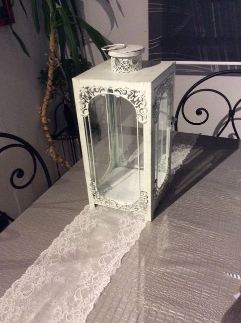 Les lanternes centre de table 