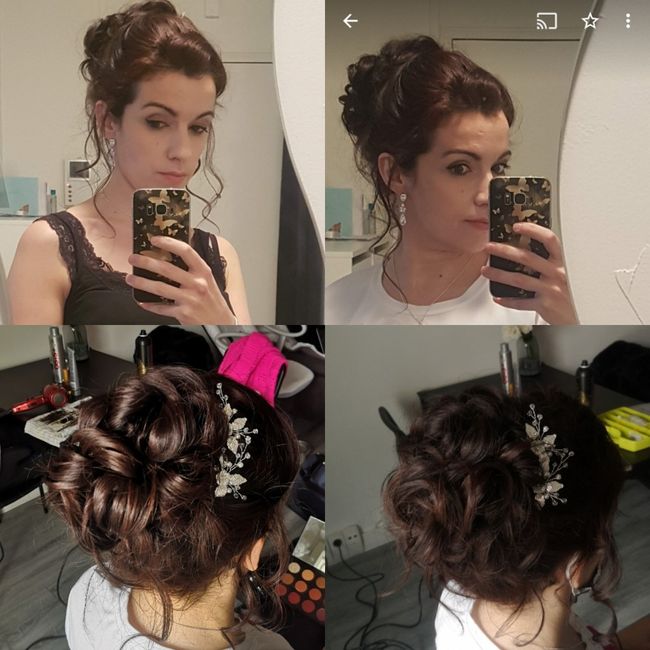 Longueur cheveux & chignon 13