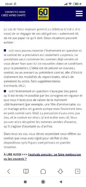 Annulation salle privée 2