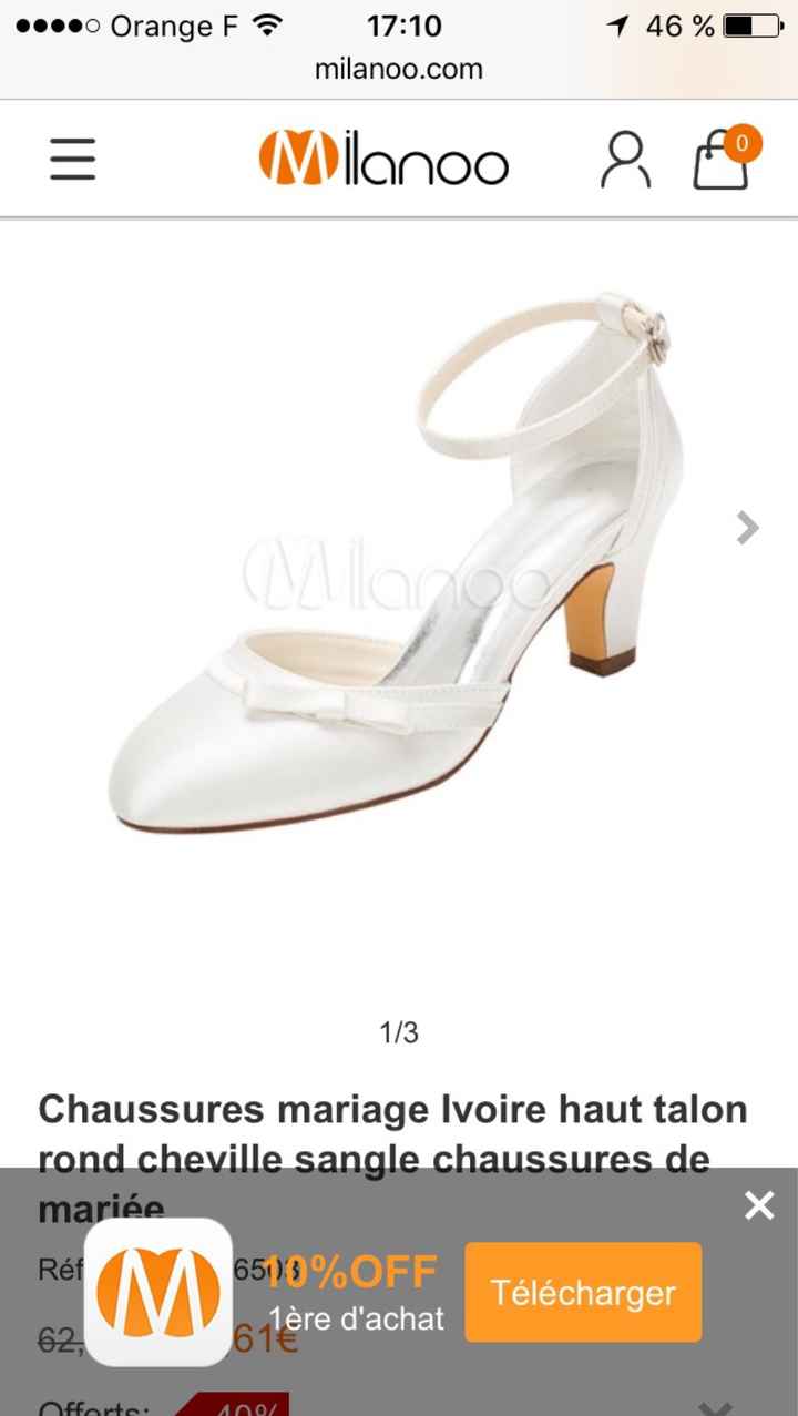 Question à propos de vos chaussures - 1