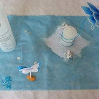 1er essai déco table