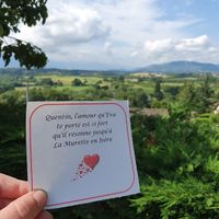 Et voila pour toi ! Pourrais tu m'en faire avec la phrase Ma phrase serait " Pascal, l'amour que Cam