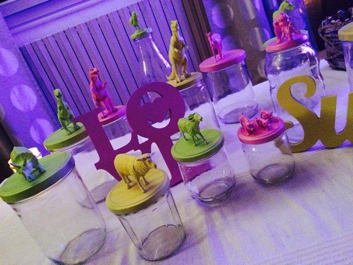 Mes pots à bonbons pour la table des enfants - 2