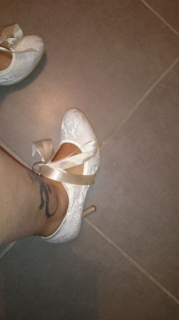Les chaussures du jour j - 1