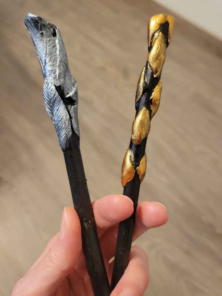 Décoration Harry Potter: Baguettes (suite et fin) - 2