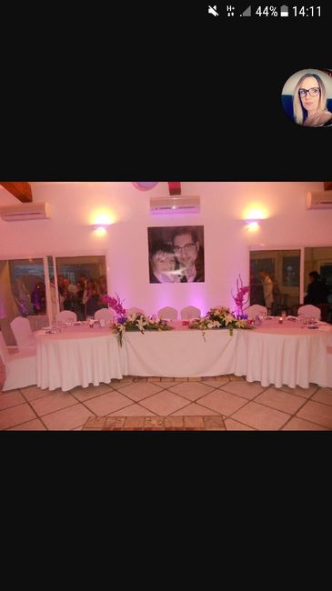 Deco centre de table d'honneur - 2