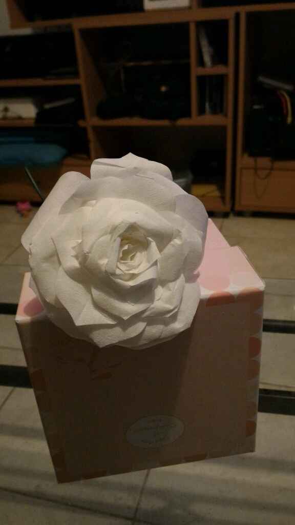 Rose en filtre à café - 1