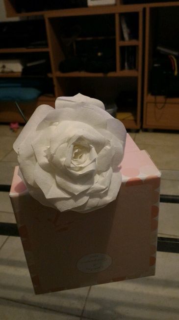 Rose en filtre à café - 1