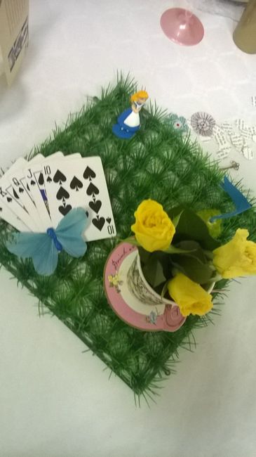 centre de table alice