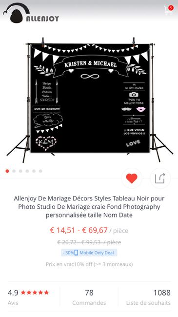 Toile de fond photobooth 1